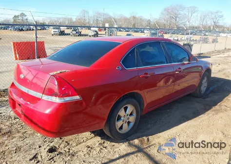 2008 Chevrolet Impala Lt z USA, uszkodzony, nr VIN 2G1WT55N581292661
